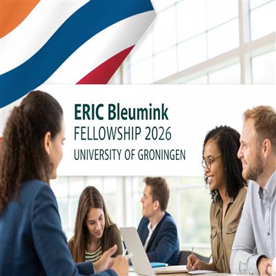 Eric Bleumink Fellowship 2026 at University of Groningen 